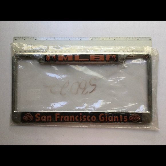 NWOT San Francisco Giants MLB License Plate Frame - Picture 8 of 9